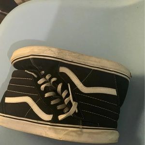 Black high top vans